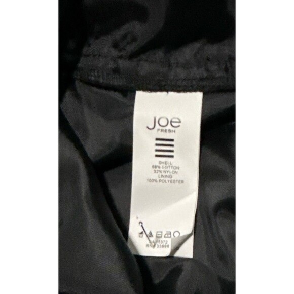 Joe Fresh Black Lace Mini Skirt Women’s Size 8 Scalloped Hem Gothic Chic NWT - Picture 5 of 6